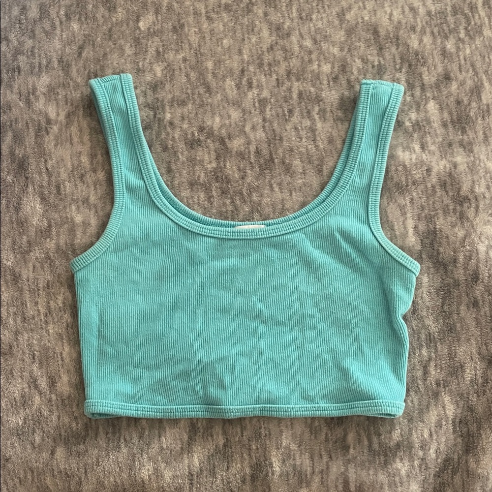 Garage Turquoise Tank Top